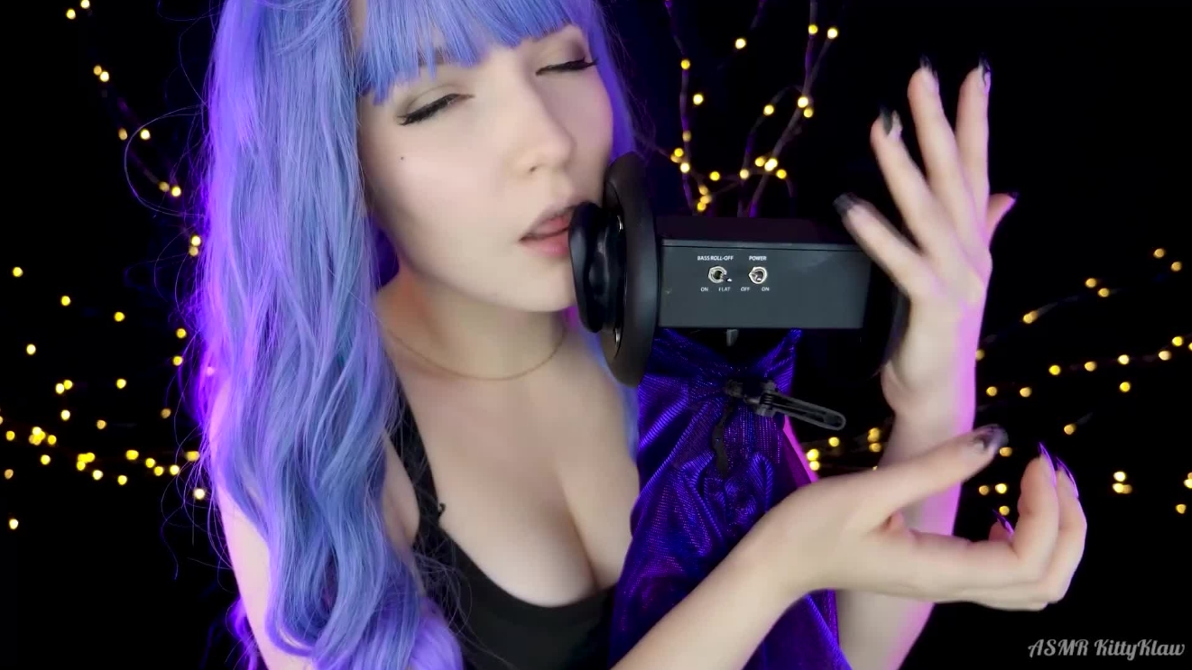ASMR KittyKlaw – 热辣舔舐和口腔声音