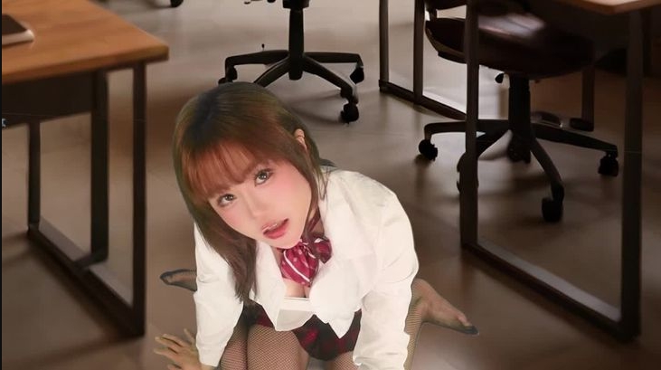 uying ASMR 性感大学女生调情教授，麦克风抽吸，身体按摩和丝袜抓挠