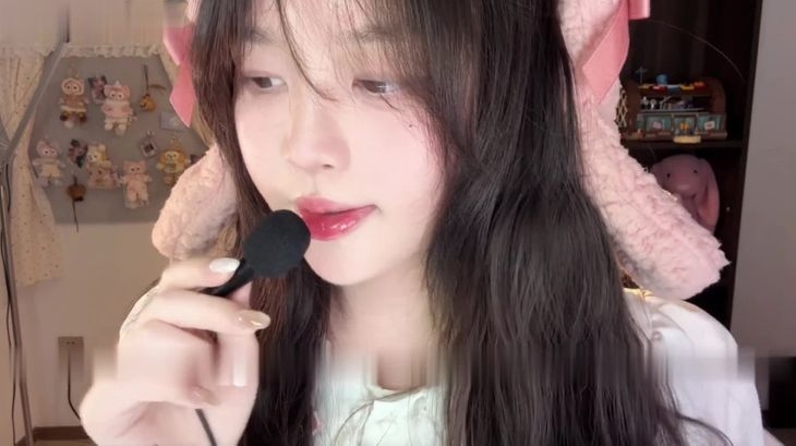 椰椰拿铁助眠+小麦克风咬棉签口腔音